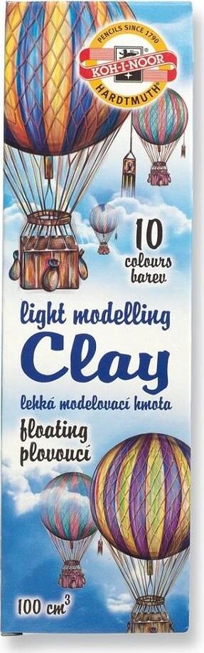 Koh-i-noor 131717/10 – Modelovacia hmota odľahčená, 10 ks