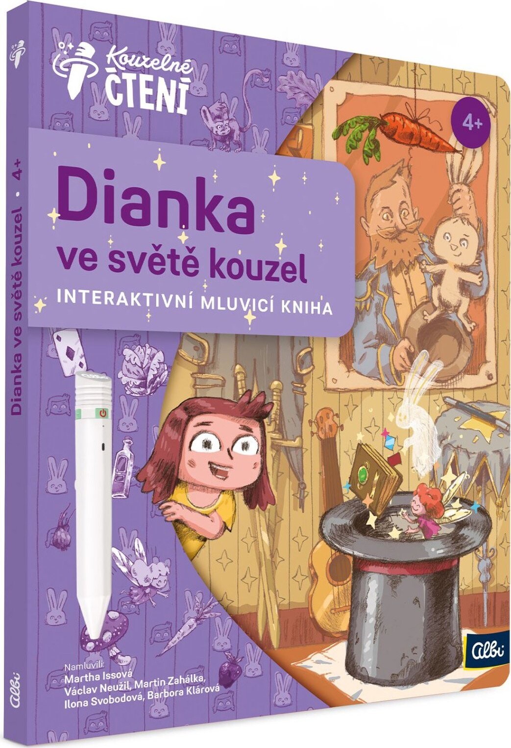 Kúzelné čítanie Dianka vo svete kúziel