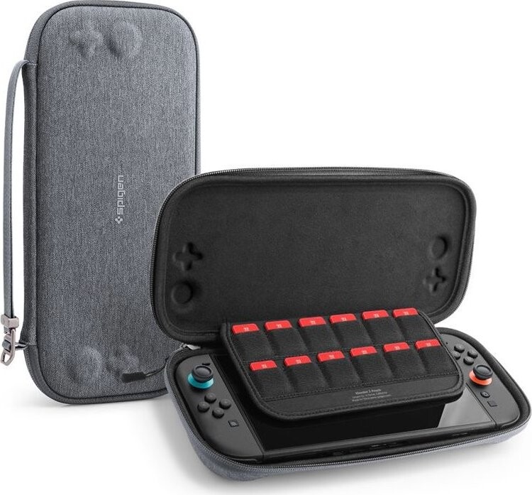 Spigen Klasden 2 Pouch Charcoal Gray Nintendo Switch 2