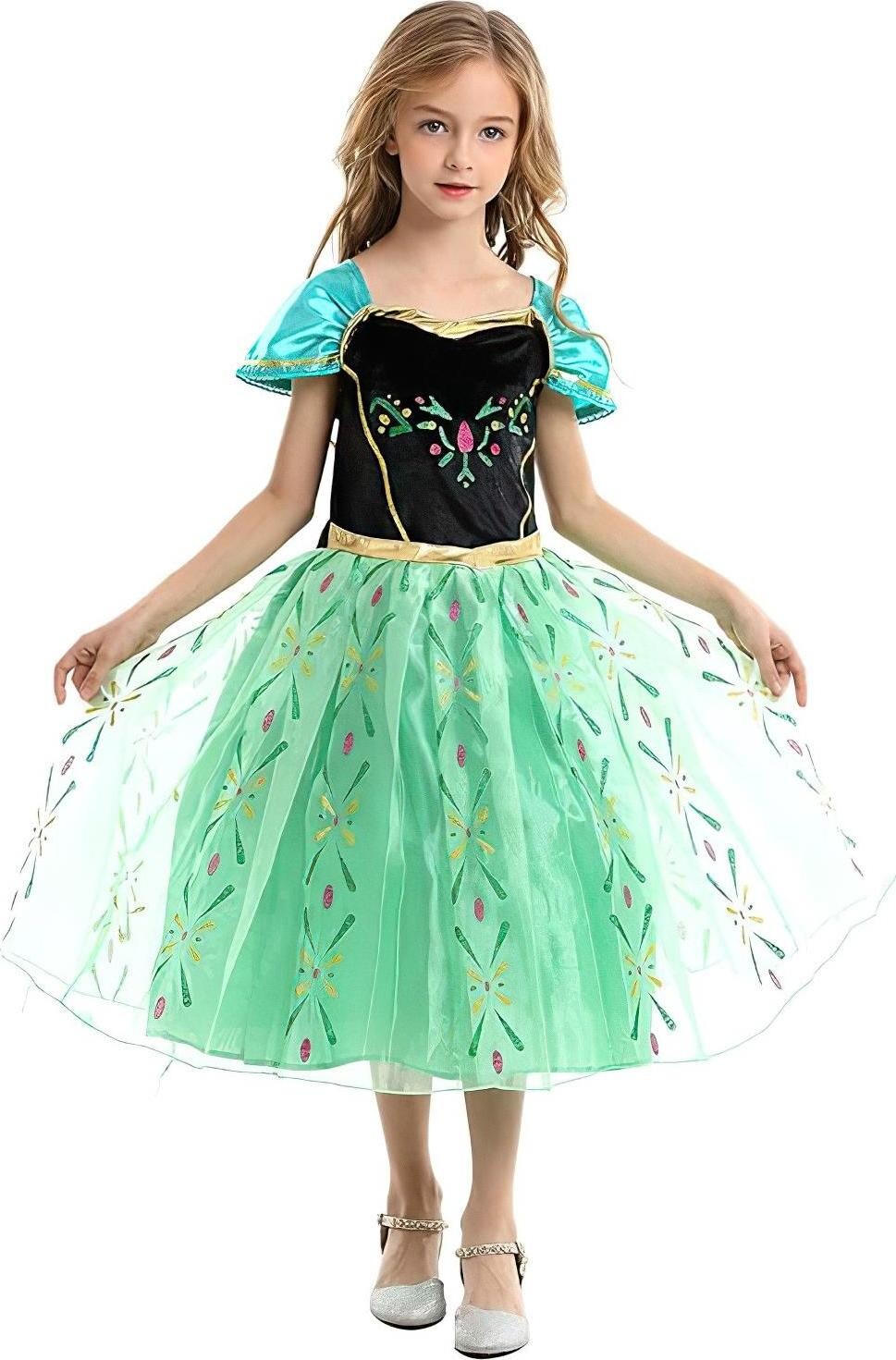 FunCo Detský kostým Anna Frozen, Premium, M