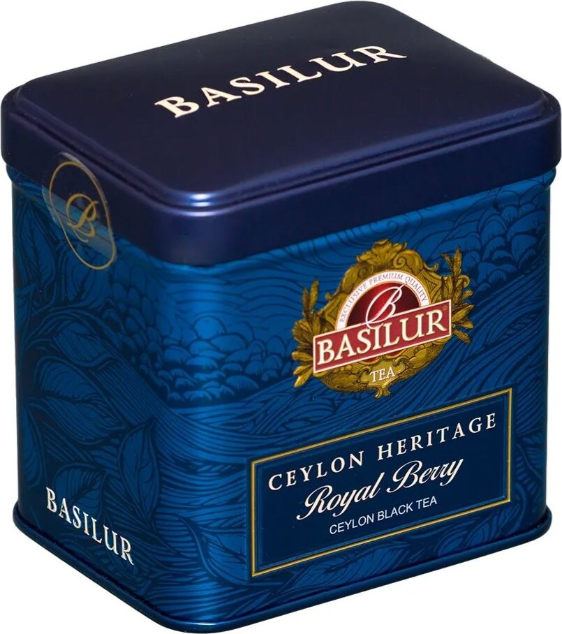 BASILUR Ceylon Heritage Royal Berry 50 g plech