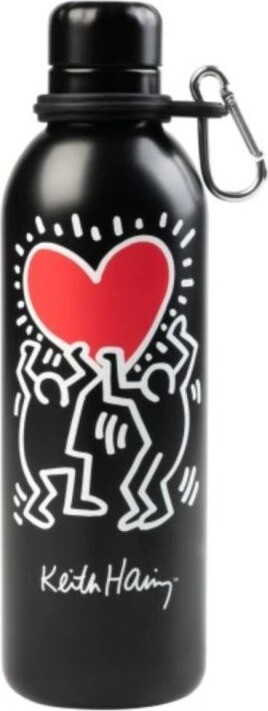 Keith Haring - Heart – termo fľaša na nápoje