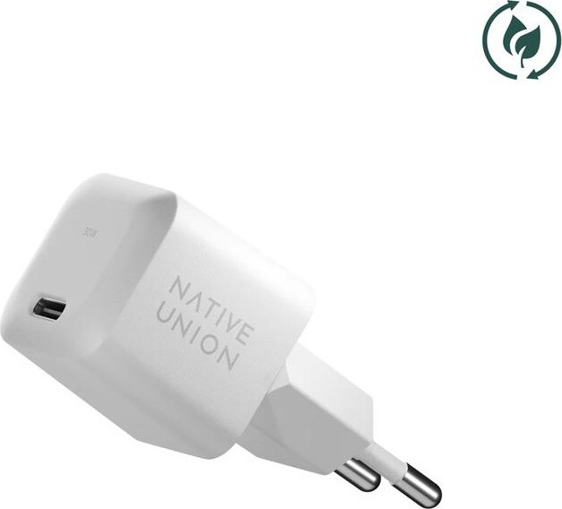 Native Union Fast GaN Charger PD 30W White
