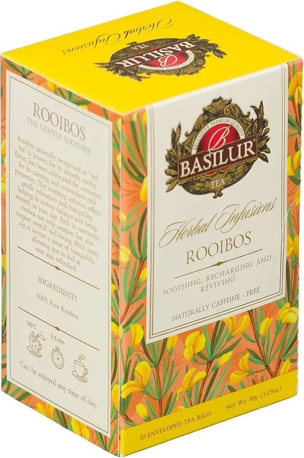 BASILUR Herbal Rooibos 20× 1,5 g prebal