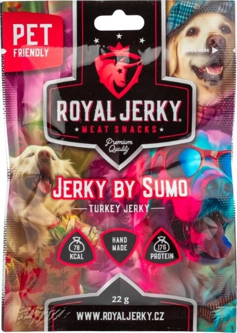 ROYAL JERKY Morčacie sušené mäso Jerky by Sumo 22 g