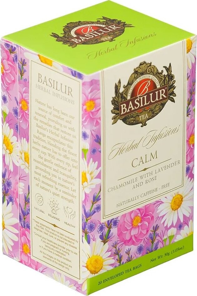 BASILUR Herbal Calm 20× 1,5 g prebal