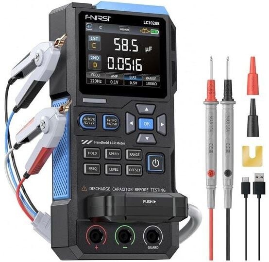 LCR merač a tester komponentov FNIRSI LC1020E
