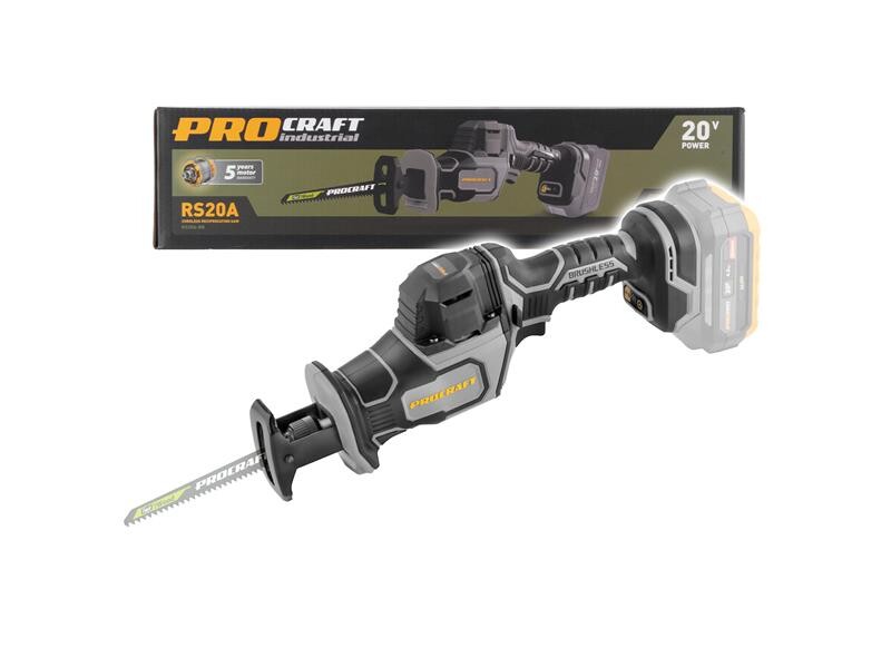 AKU chvostová píla PROCRAFT Industrial RS20Abb bez batérie