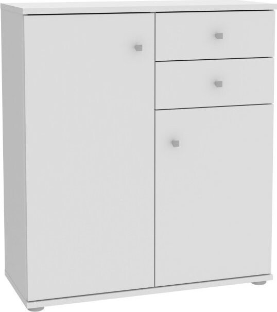 Nejlevnější nábytek Garon 2D2S, bílá, 5 let záruka