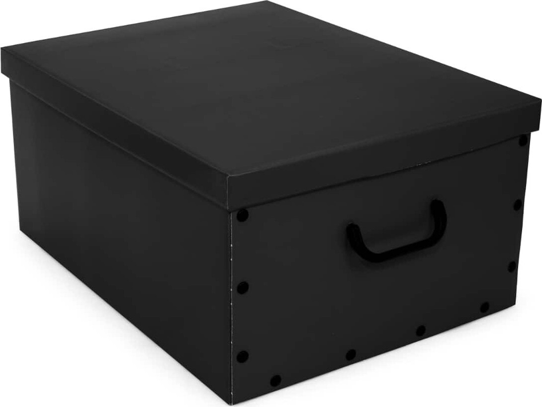ORDINETT Box úložný 47 l COLORS kartónový 49 × 39 × 25 cm