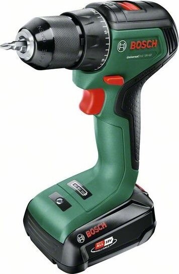 Bosch UniversalDrill 18V-60 (1× 2,0Ah) + AL18V-20 0.603.9D7.001