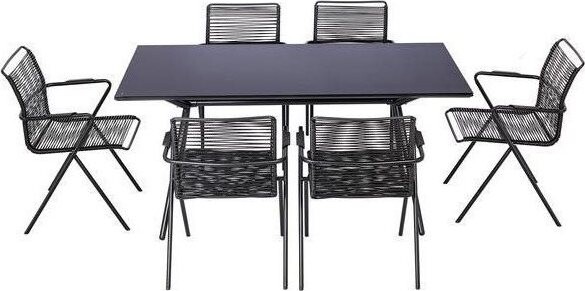 Stôl záhradný MINIMALIST 160 cm × 80 cm × 75 cm