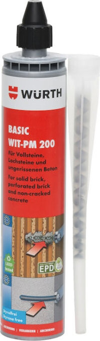 Würth Chemická injekčná malta Basic WIT-PM 200 ml