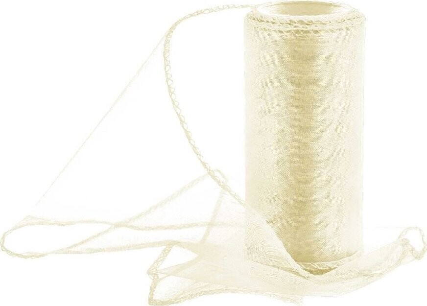 Vikpap Organza 12 cm/10y krémová