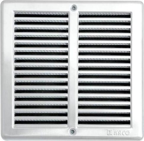 Mřížka větrací se síťovinou VM, 150 x 150 mm, nerez 0701