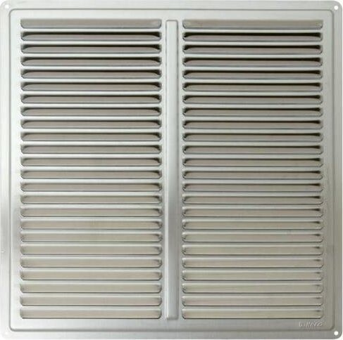 Mřížka větrací - krytka NVM, 100 x 100 mm K, nerez 0709