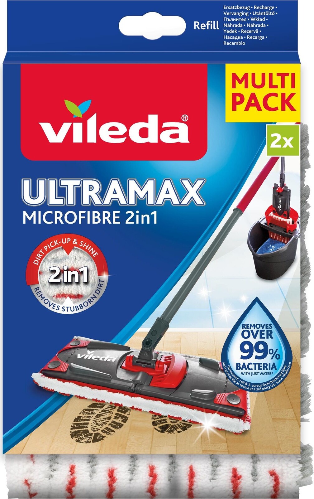Vileda Ultramax Extra náhrada 2 ks