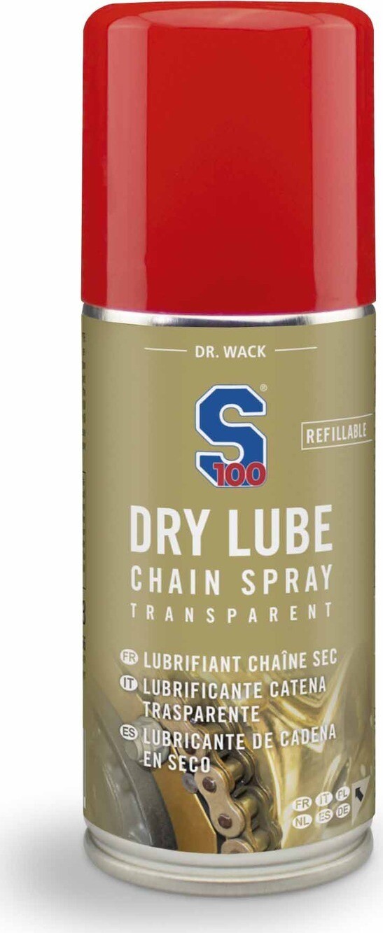 S100 mazivo na reťaze Dry Lube Chain Spray, 100 ml