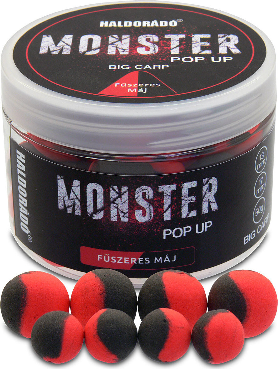 Haldorádó Pop-Up Monster Big Carp 50 g 13/17 mm Pikantná pečeň
