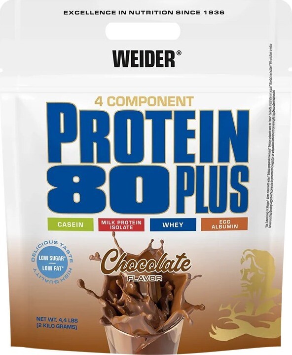 Weider Protein 80 Plus 2000 g, čokoláda