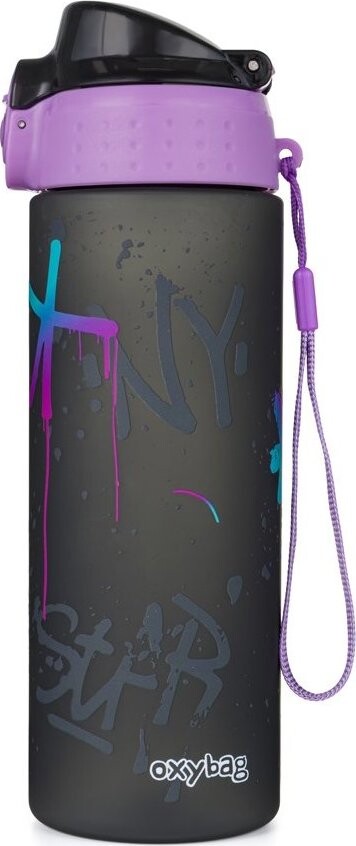 Oxybag Fľaša OXY CLiCK 600 ml Graffiti girl