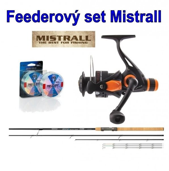 Mistrall Feederová sada Stratus Method Feeder 3,6 m 60 g + vlasec