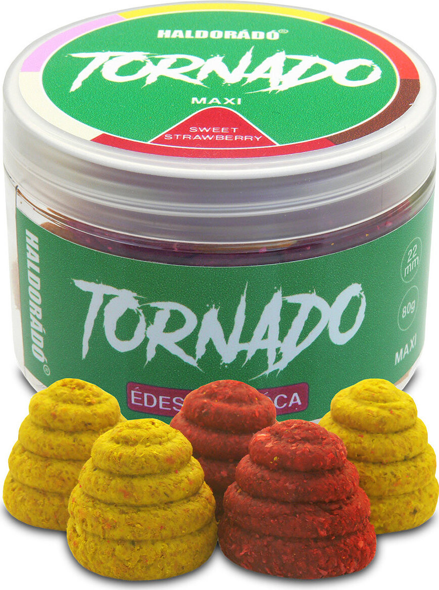 Haldoradó Nástraha Tornado Maxi 80 g 22 mm Sladká jahoda