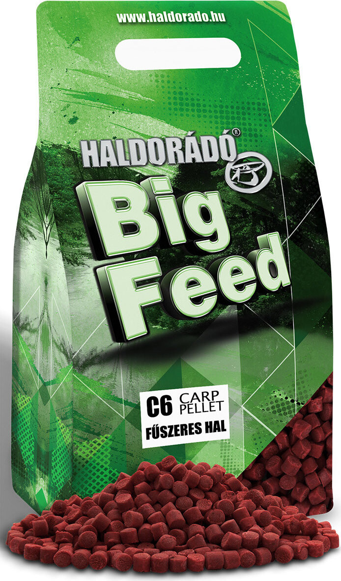 Haldorádó Pelety Big Feed C6 Pellet 2 kg 6 mm Pikantná ryba