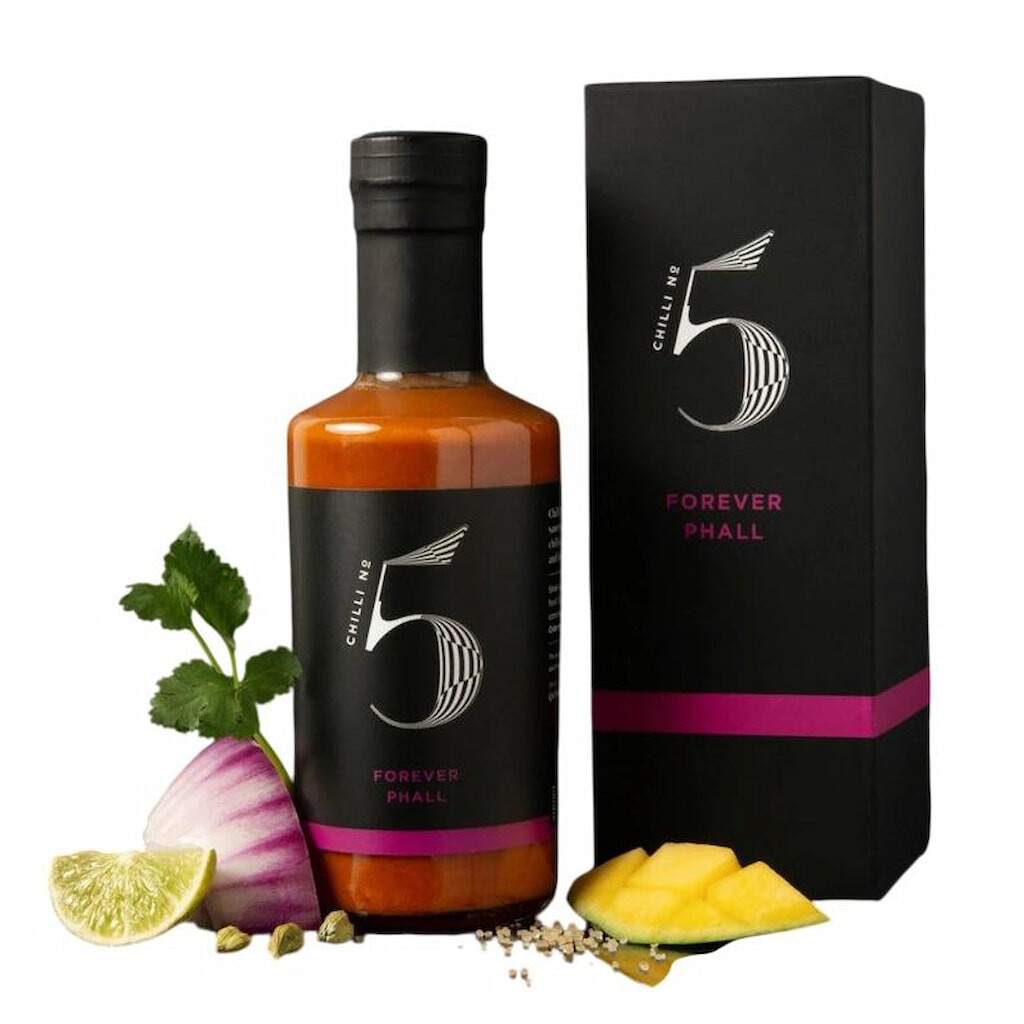 Gurmánska chilli omáčka FOREVER PHALL 200 ml, Chilli No5
