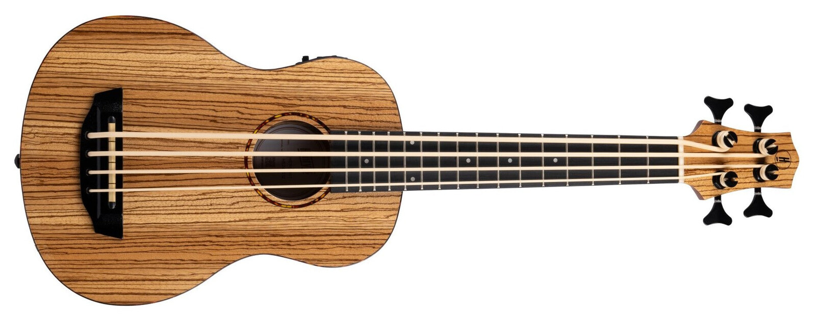 HENRY`S MUSIC Henry ' s Travel RUB01 Rubber Uke-bass se snímačem, natural
