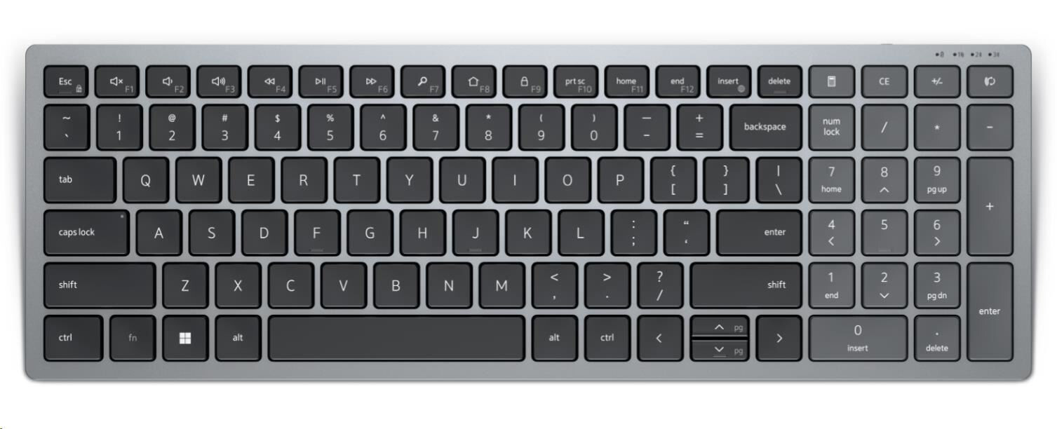 Dell Compact Multi-Device Wireless Keyboard - KB740 - Nemecko (QWERTZ)