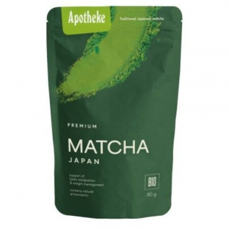 APOTHEKE Matcha japan bio prášok 80 g