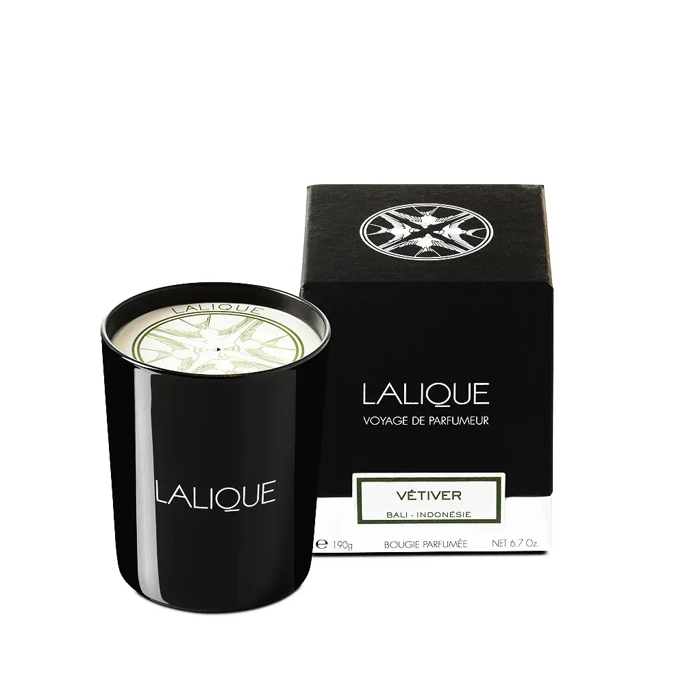 Lalique Vonná sviečka Vetiver Bali, 190 g B10181