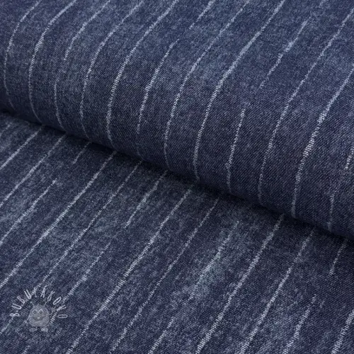 JEANS DENIM Stripe in stripe indigo