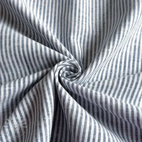 Ľan s bavlnou Stripe jeans