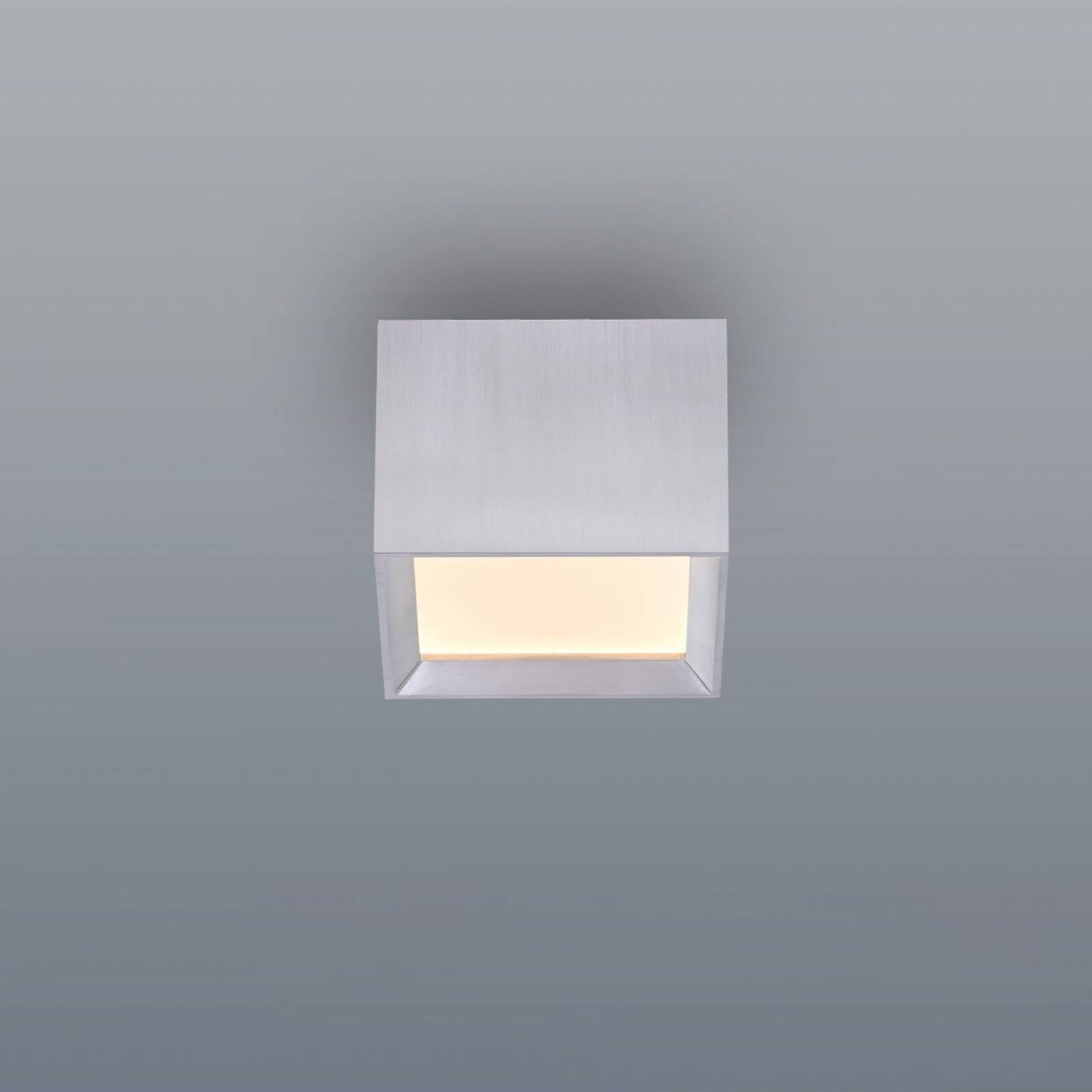 Stropné LED svetlo PURE Manhatten, kamenná farba, 1-pl., CCT