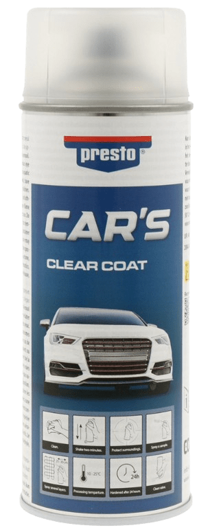 PRESTO CAR'S - Lak v spreji (matný, 0,4 L)