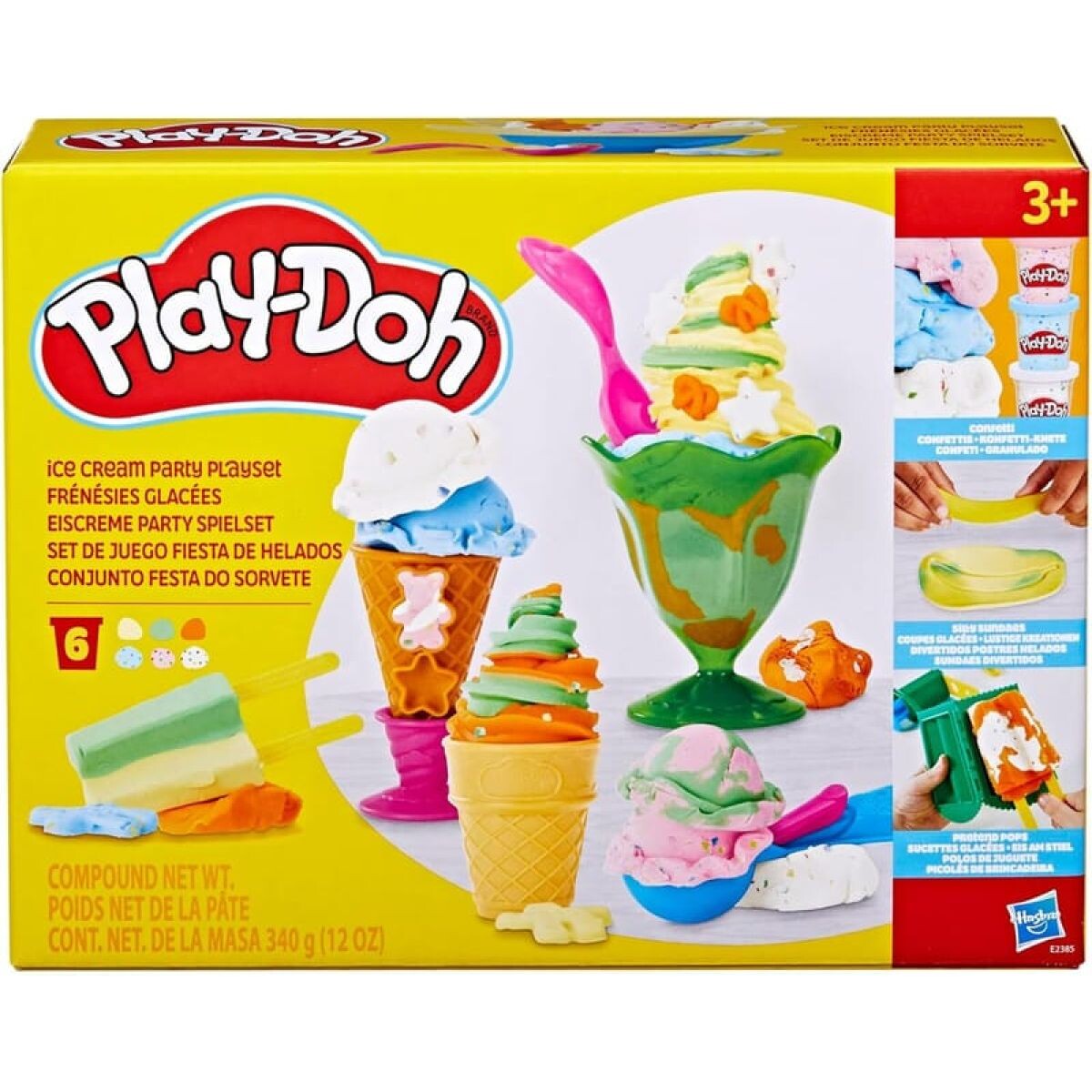 Hasbro Play-Doh Ľadová zmrzlinová párty