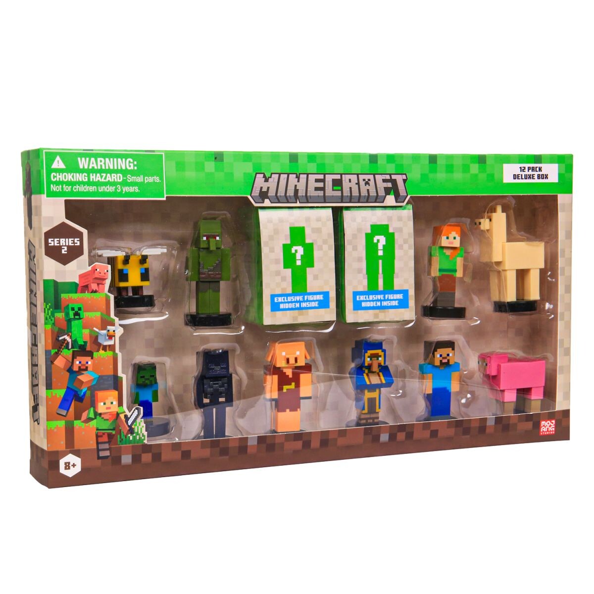 Alltoys Pečiatky Minecraft 12 ks Deluxe box séria 2