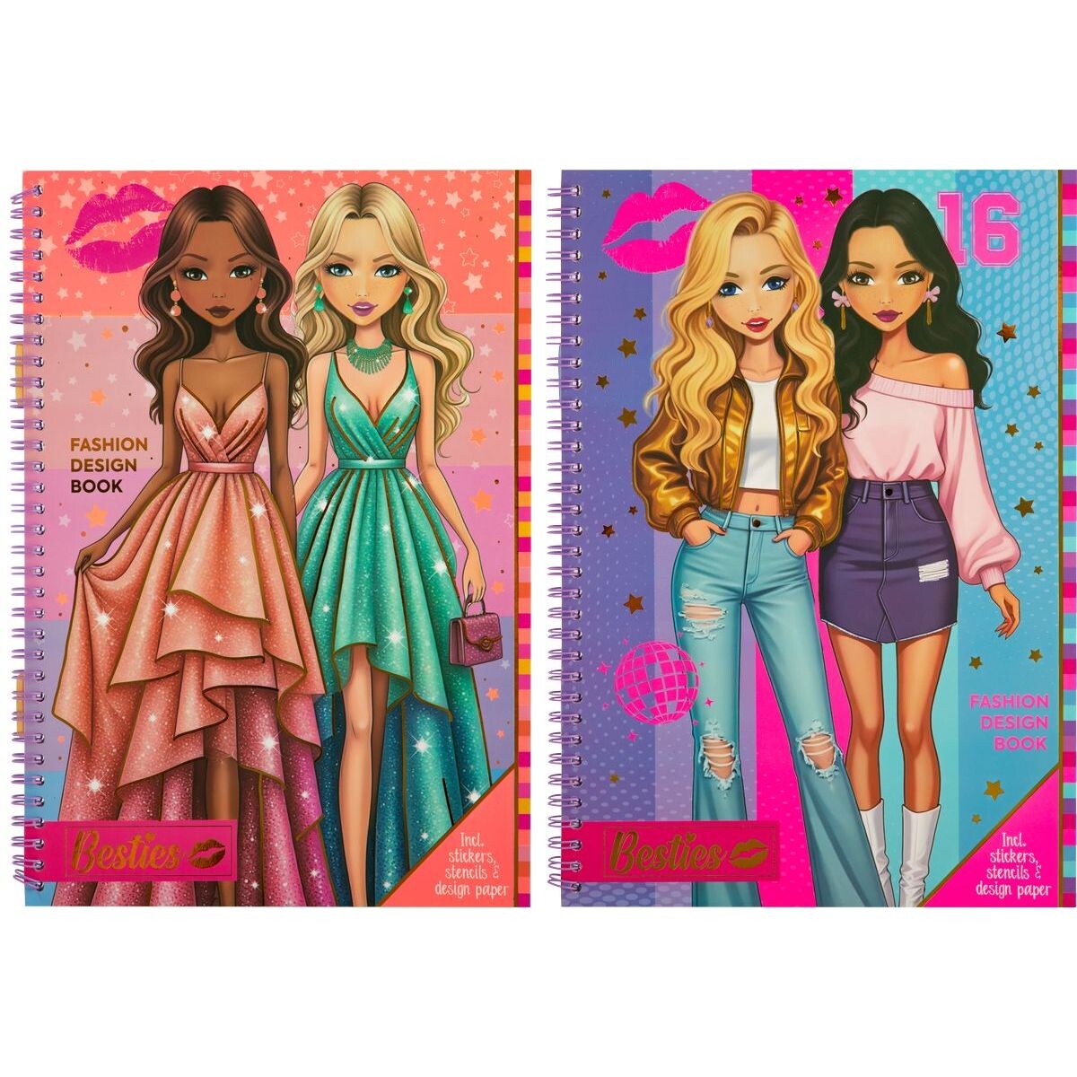 Craft Creative Kniha pre návrhárov módy Besties