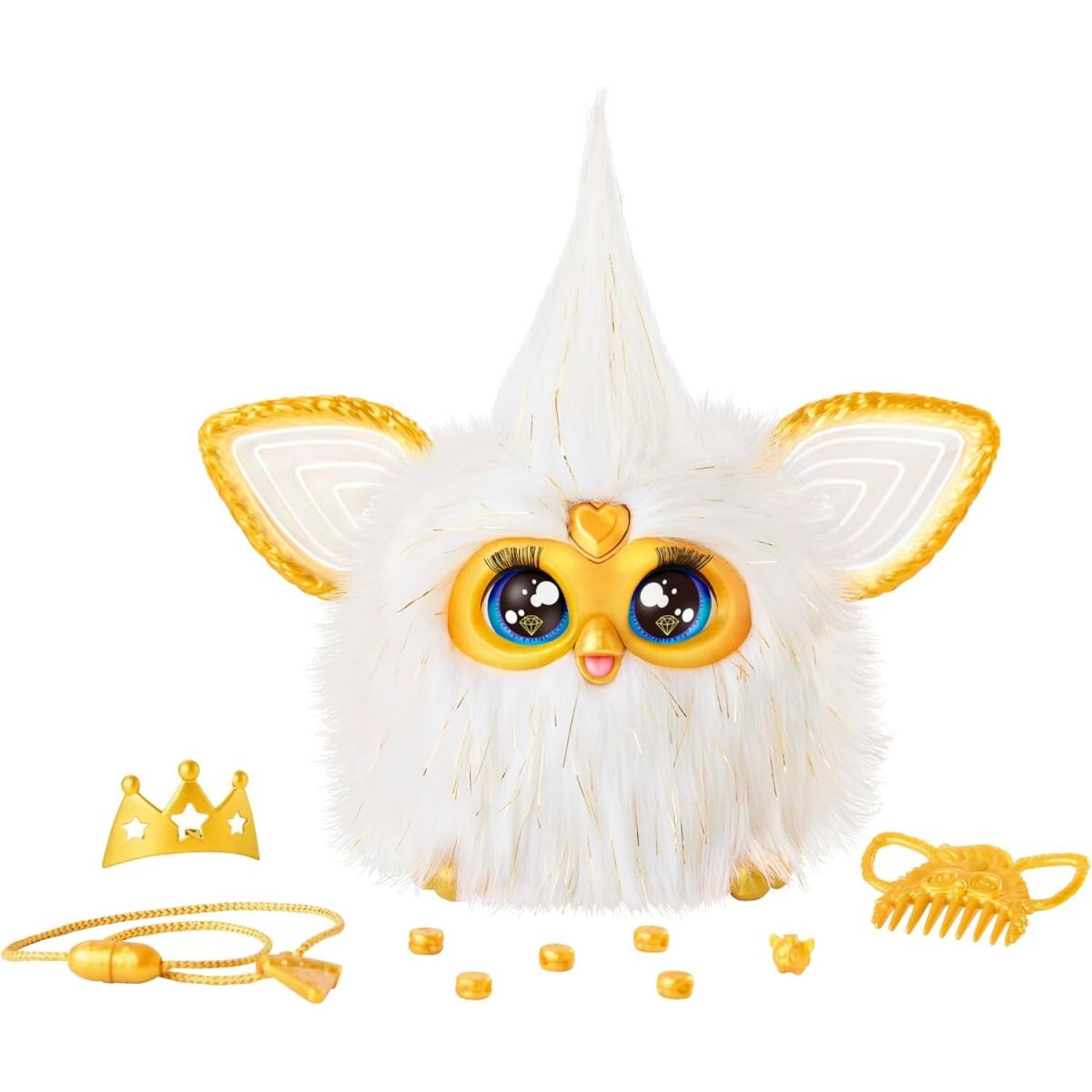 Hermanex Plyšový interaktívny Furby Gold Glam
