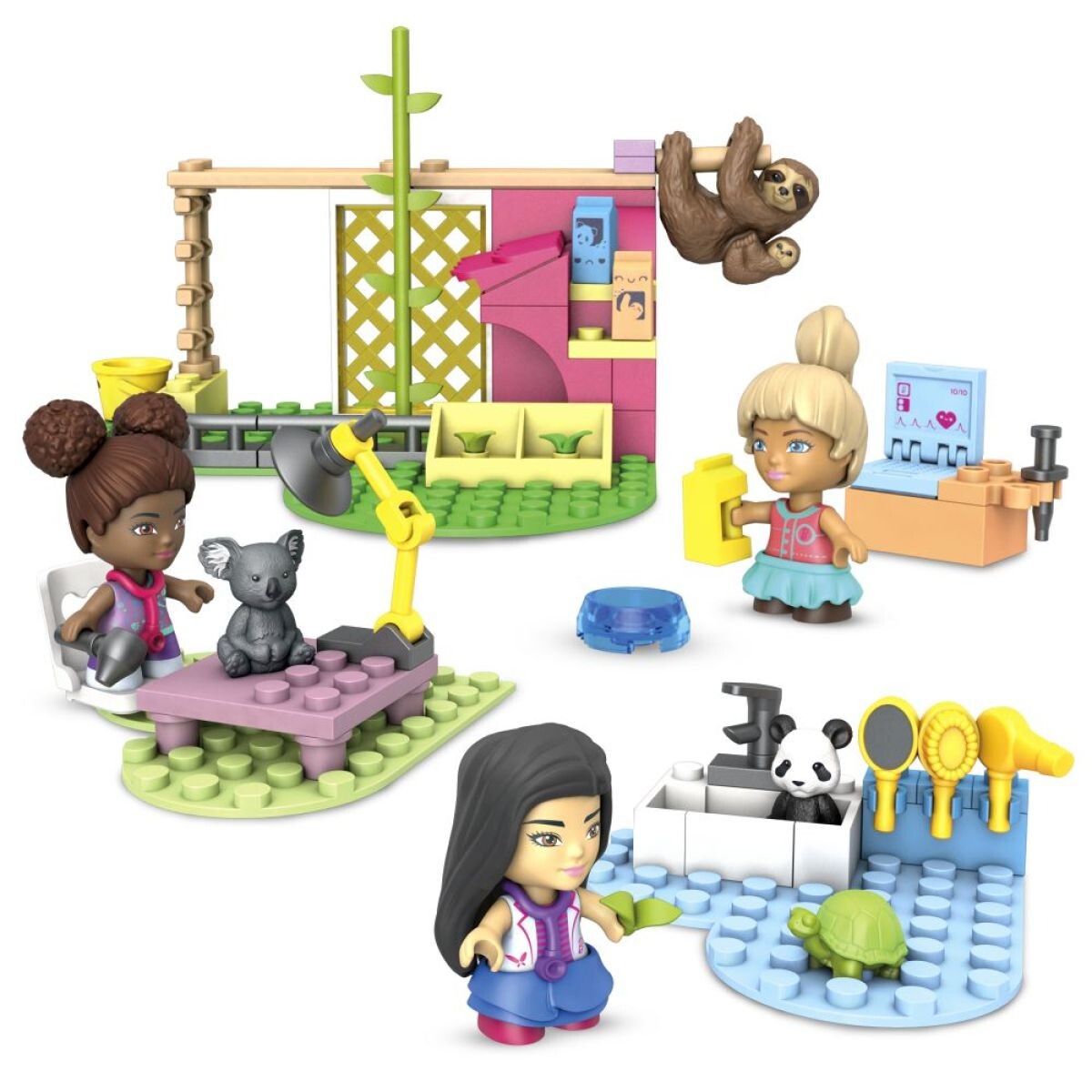 Mattel Mega Construx Barbie starostlivosť o zvieratká