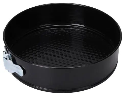 Forma na tortu La Cucina 24 cm, čierna oceľ%