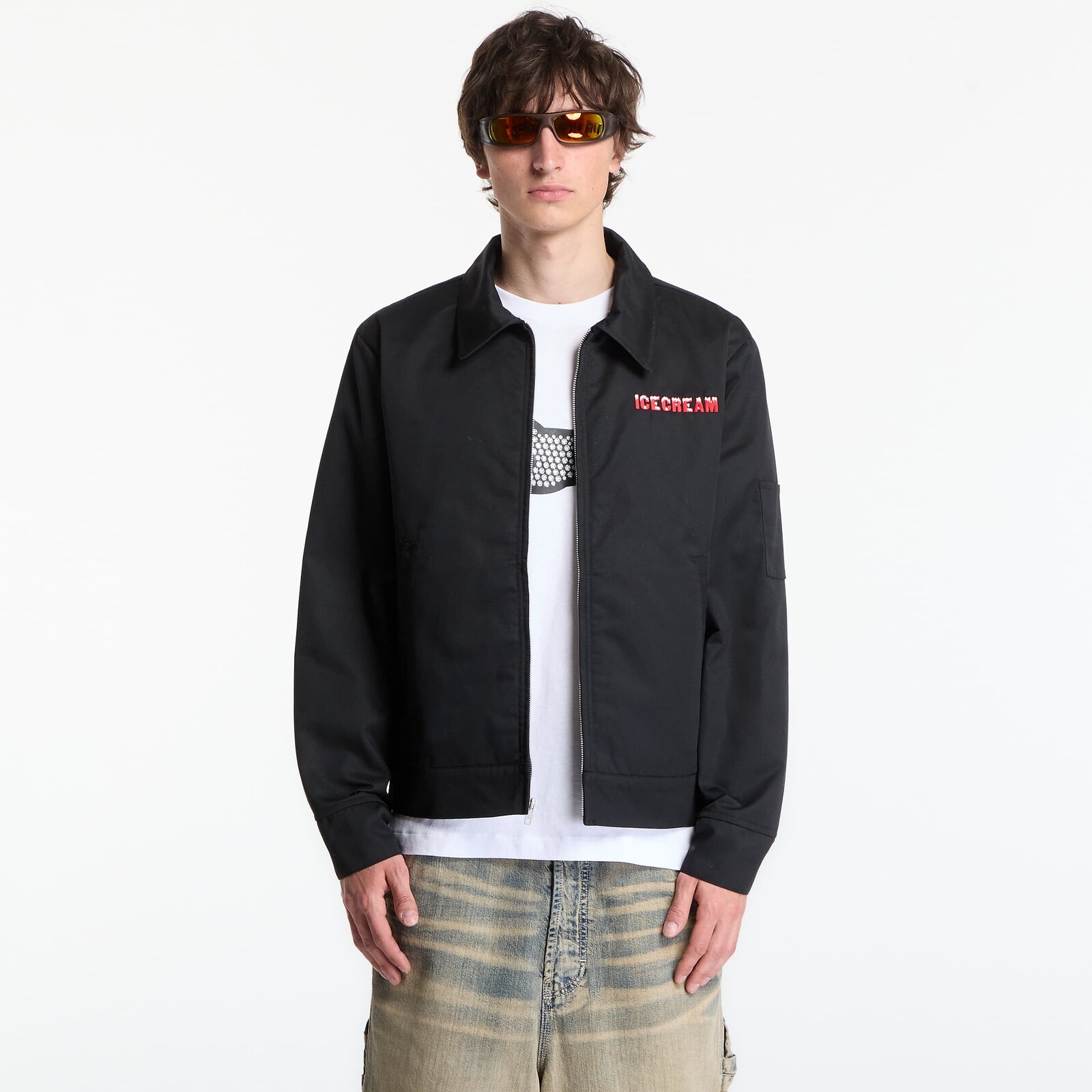 Bunda Billionaire Boys Club Icecream Drippy Quilted Work Jacket Black XL