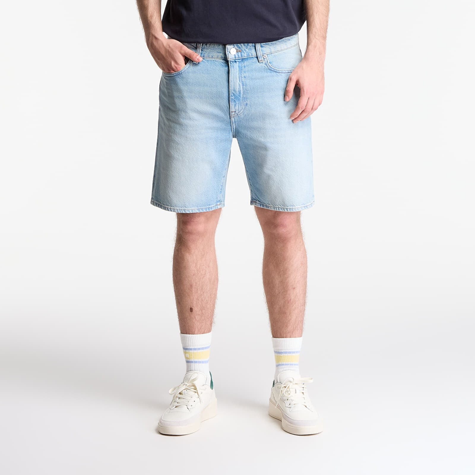 Šortky LACOSTE Bermuda Shorts Washed Bleach 34