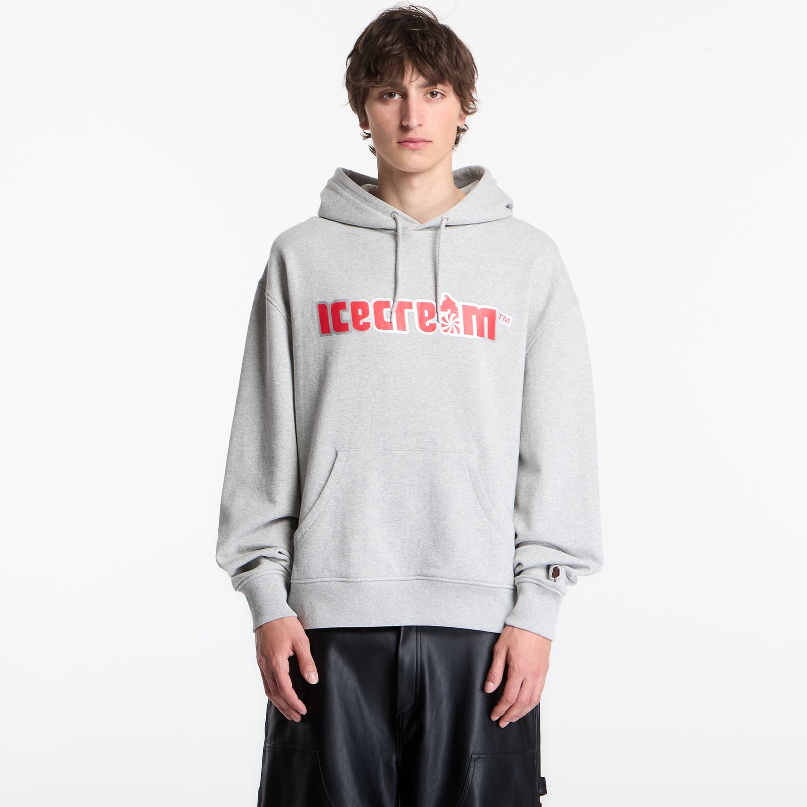 Mikina Billionaire Boys Club Icecream Soft Serve Popover Hood Heather Grey S