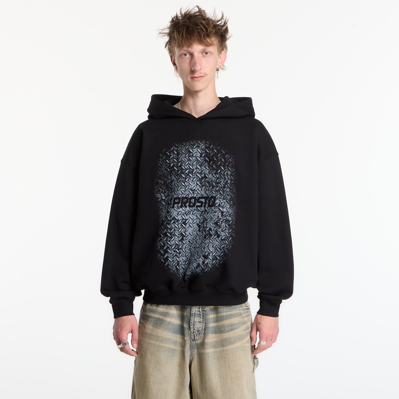 Mikina Prosto Hoodie Grade Black L