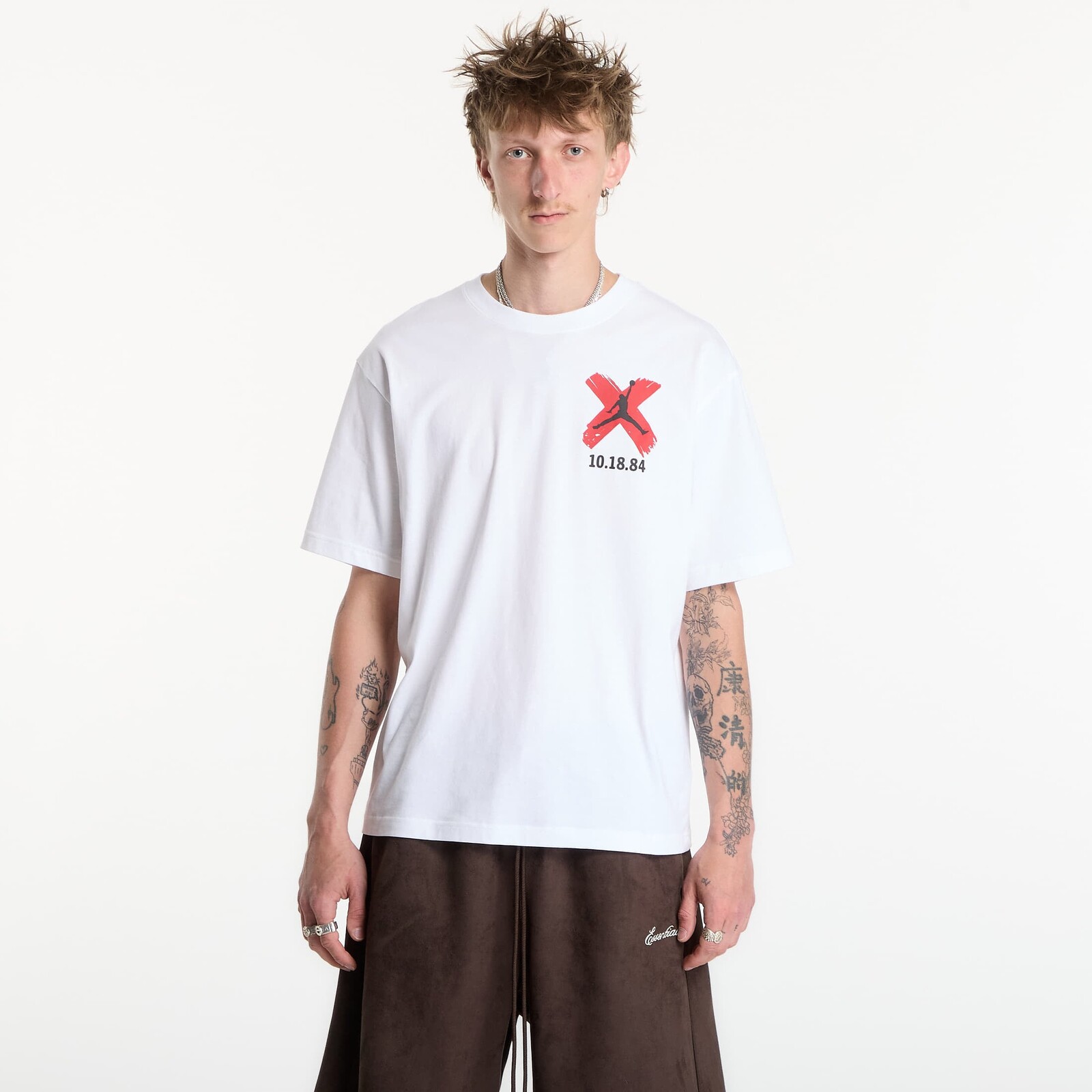 Tričko Jordan Brooklyn Men's T-Shirt White M