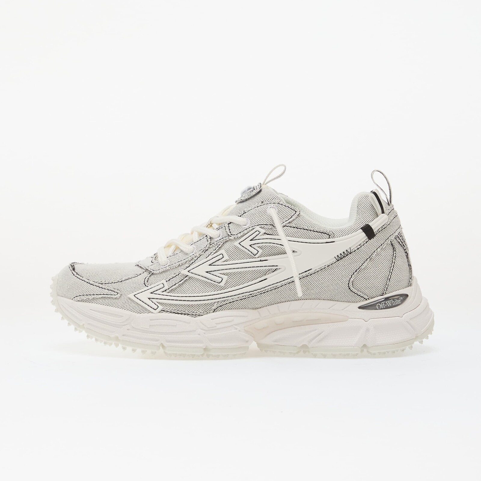 Tenisky Off-White M-Denim Be Right Back-001 White/ Black EUR 44