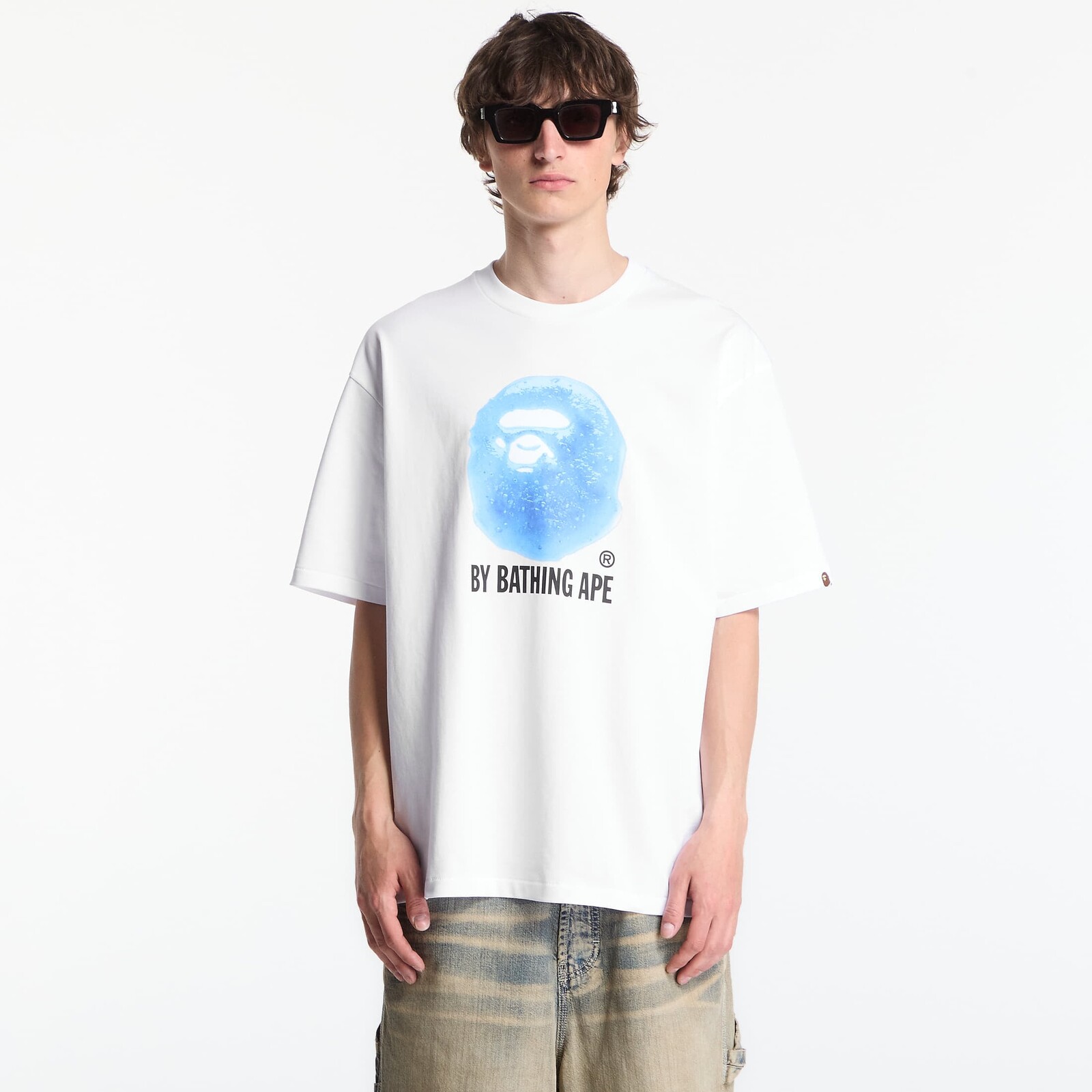 Tričko A BATHING APE Candy By Bathing Ape Relaxed Fit Tee UNISEX White M
